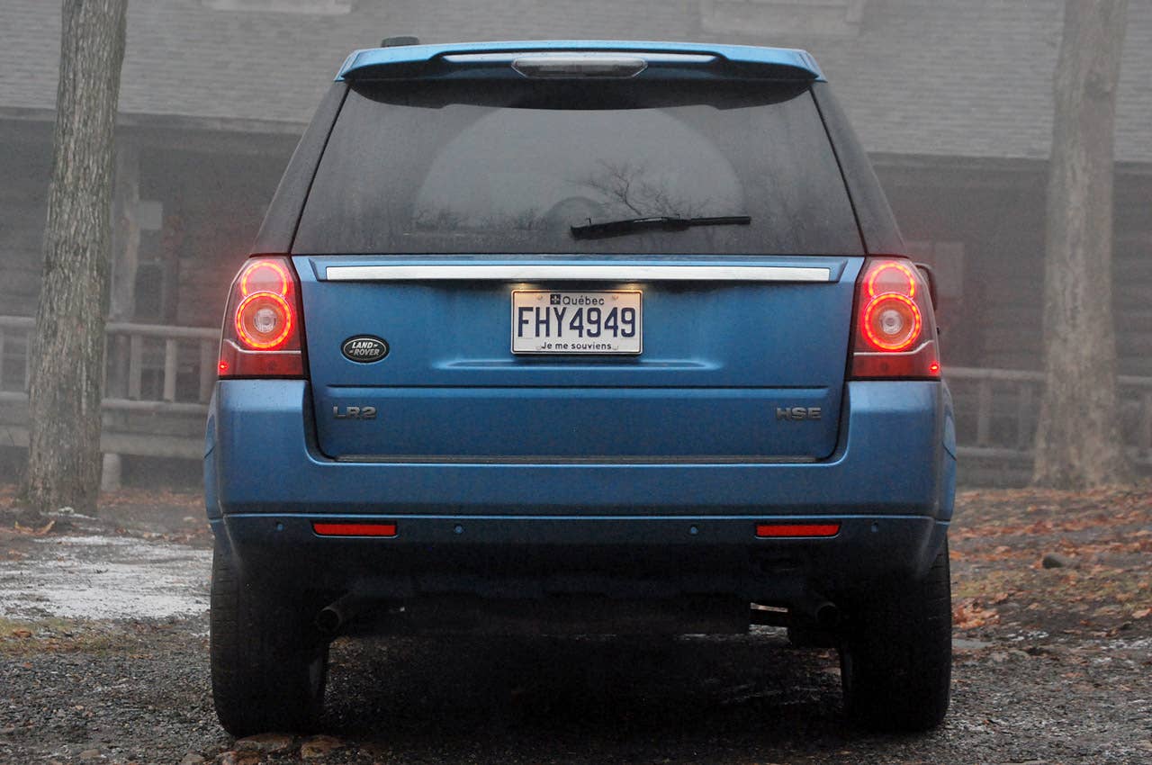 2013 Land Rover LR2 rear view