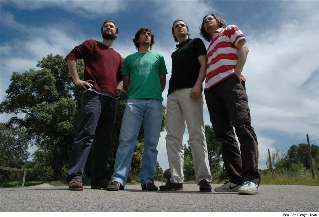 From left to right: Pablo (director), Adrian, Felipe and Ricardo