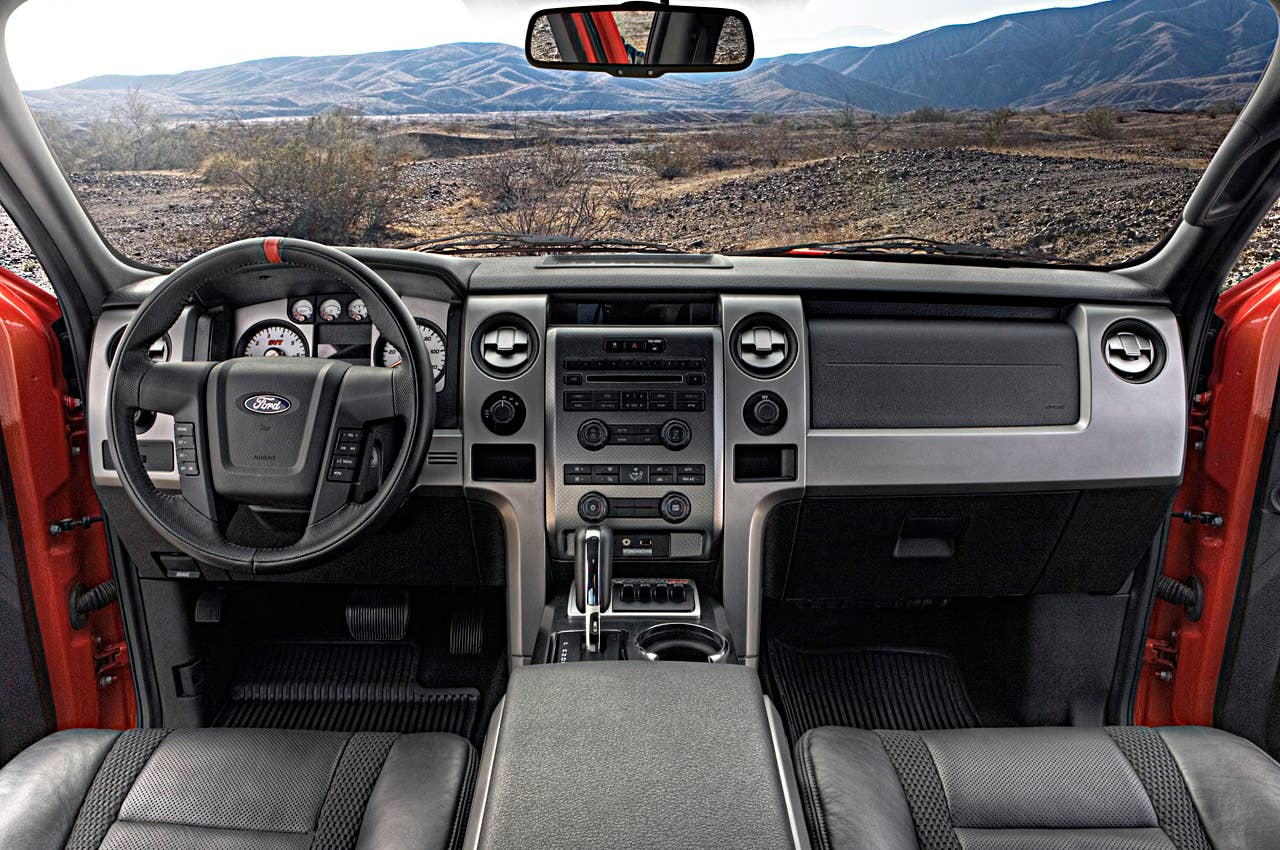 2010 F-150 SVT Raptor: Ford's Special Vehicle Team (SVT) taps into growing off-road enthusiast market and builds on the solid foundation of the new Ford F-150 to deliver the ultimate off-road performance truck - the 2010 Ford F-150 SVT Raptor. (8/14/09)