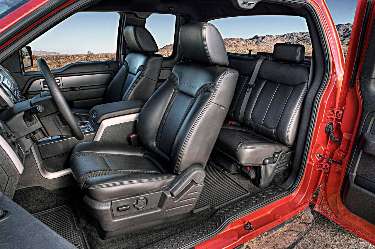 2010 F-150 SVT Raptor: Ford's Special Vehicle Team (SVT) taps into growing off-road enthusiast market and builds on the solid foundation of the new Ford F-150 to deliver the ultimate off-road performance truck - the 2010 Ford F-150 SVT Raptor. (8/14/09)