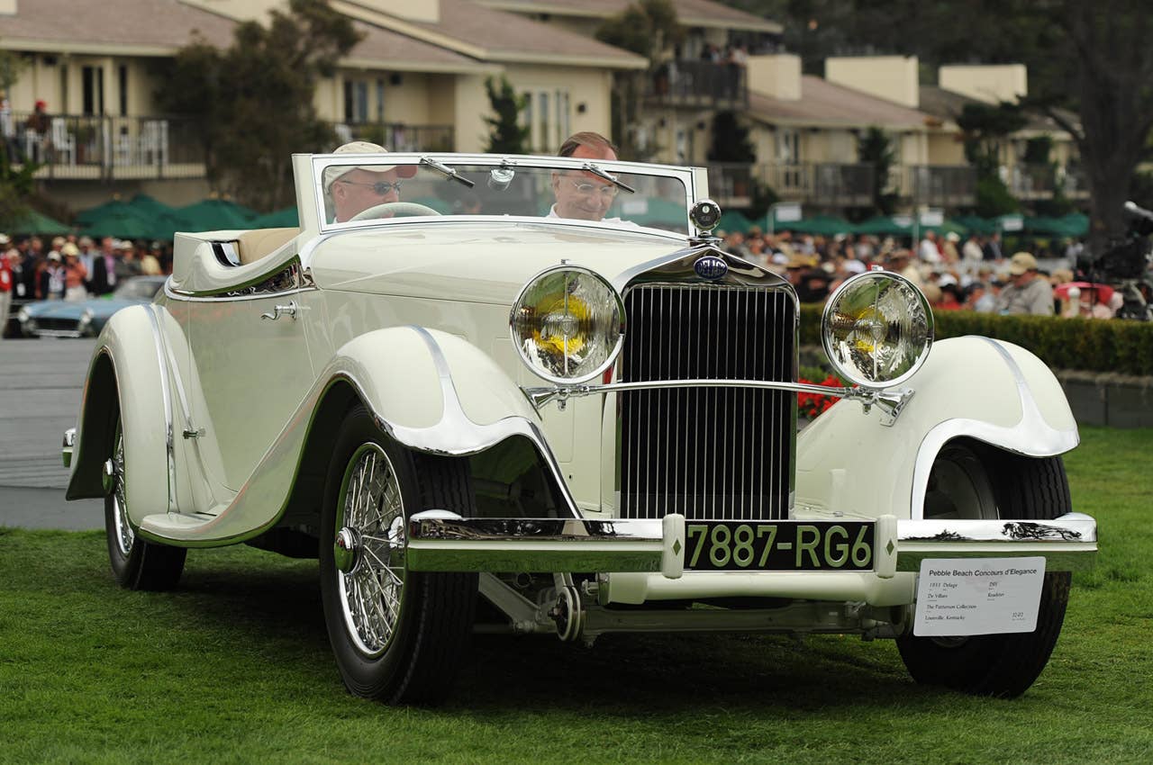 1933 Delage D8S De Villars Roadster
