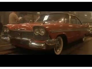 The 1983 film based on the Stephen King novel of the same name is about and stars a 1958 Plymouth Fury with an evil mind of its own.  Directed by John Carpenter and starring Keith Gordon, John Stockwell, Alexandra Paul, and Harry Dean Stanton, the movie has become a cult classic, especially for Plymouth fans. Sadly, Chrysler folded the Plymouth brand more than a decade ago.  Two other Plymouth models, the Belvedere and the Savoy, were also used to portray the possessed car on screen. Why? Total production for the 1958 Plymouth Fury was only 5,303, and they were expensive to buy at the time. Numerous vehicles were reportedly destroyed during filming, but most of the cars were Savoy and Belvedere models dressed to look like the Fury.