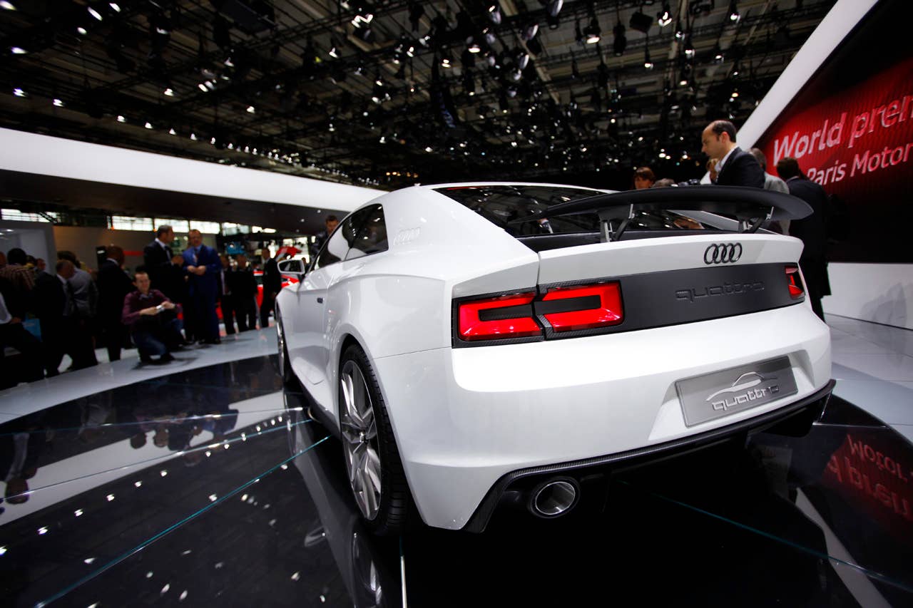 Audi quattro Concept Rear 3/4