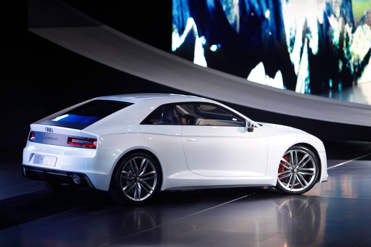 Audi Quattro Concept rear 3/4