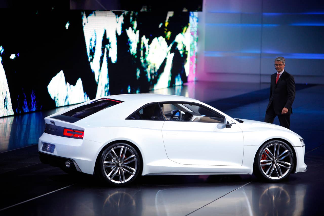 Audi Quattro Concept rear 3/4