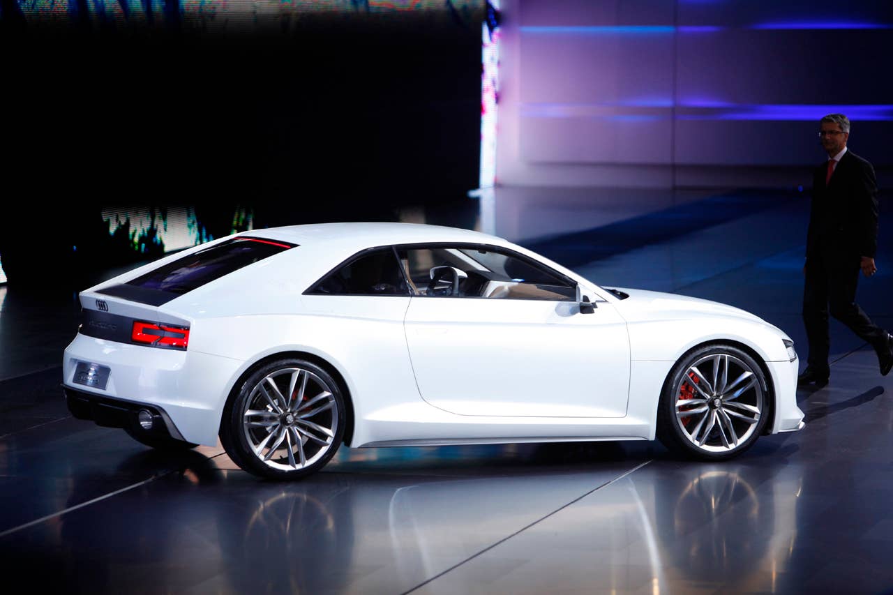Audi Quattro Concept rear 3/4
