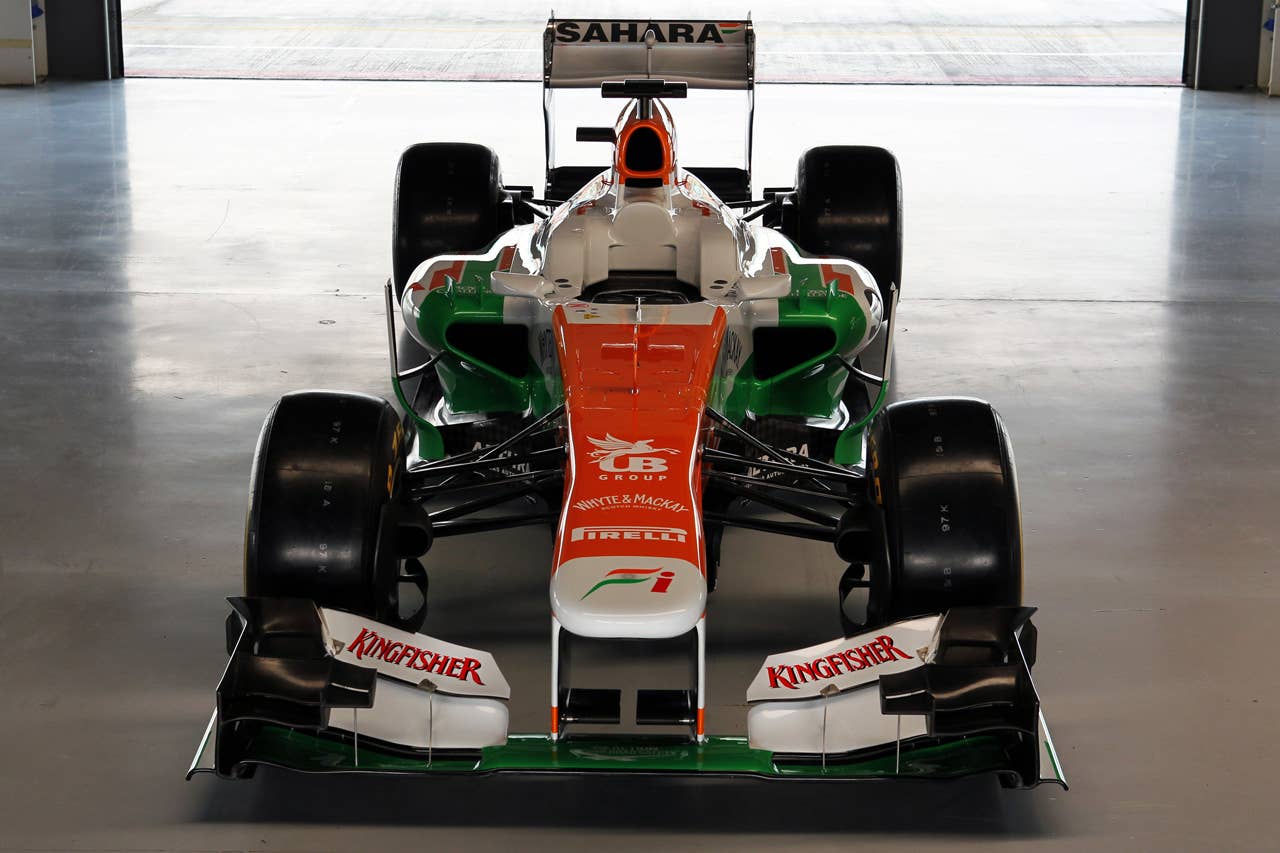 The Sahara Force India F1 VJM06. Sahara Force India F1 VJM06 Launch, Friday 1st February 2013. Silverstone, England.