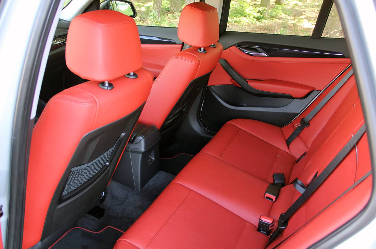 2013 BMW X1 rear seats