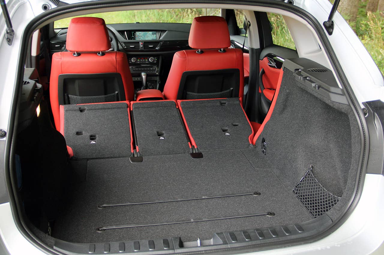 2013 BMW X1 rear cargo area