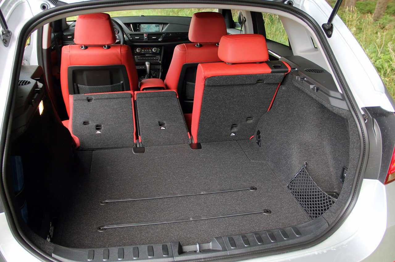 2013 BMW X1 rear cargo area
