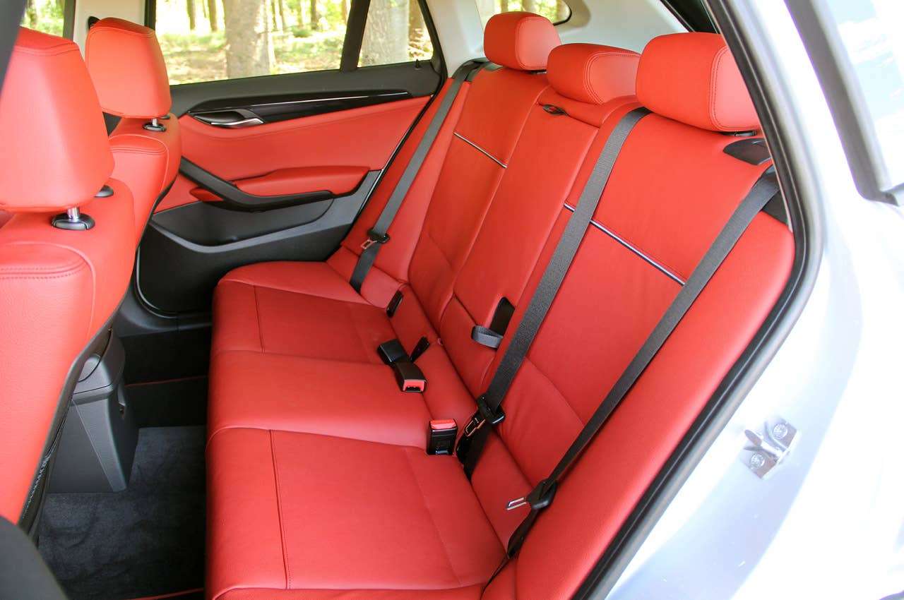 2013 BMW X1 rear seats