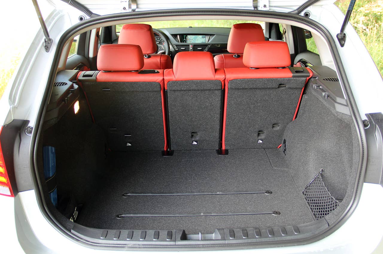 2013 BMW X1 rear cargo area