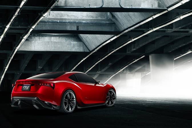 Scion FR-S Concept rear
