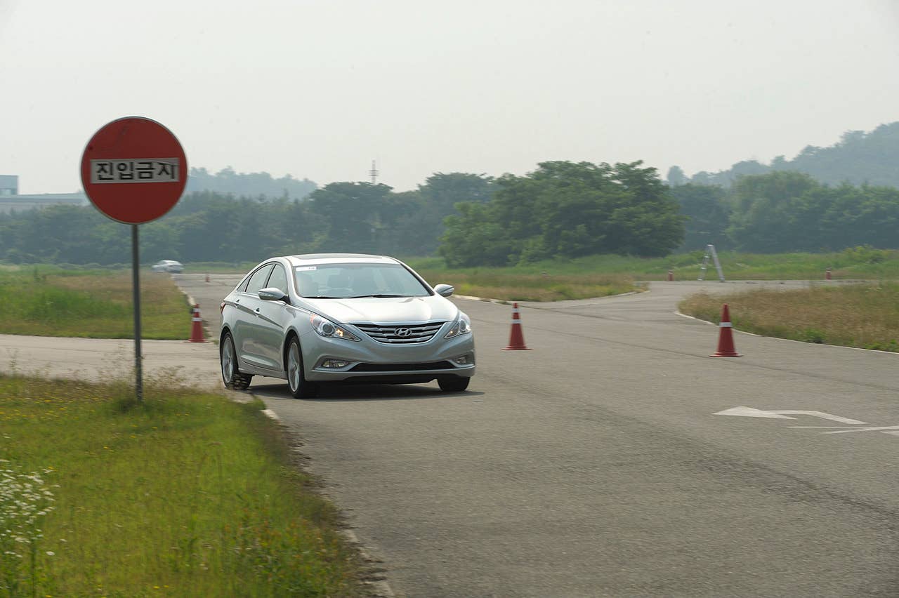 Hyundai Sonata Turbo and Hybrid Media Event in Korea