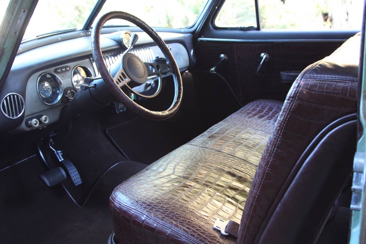 ICON Derelict 1952 Chevrolet Business Coupe interior