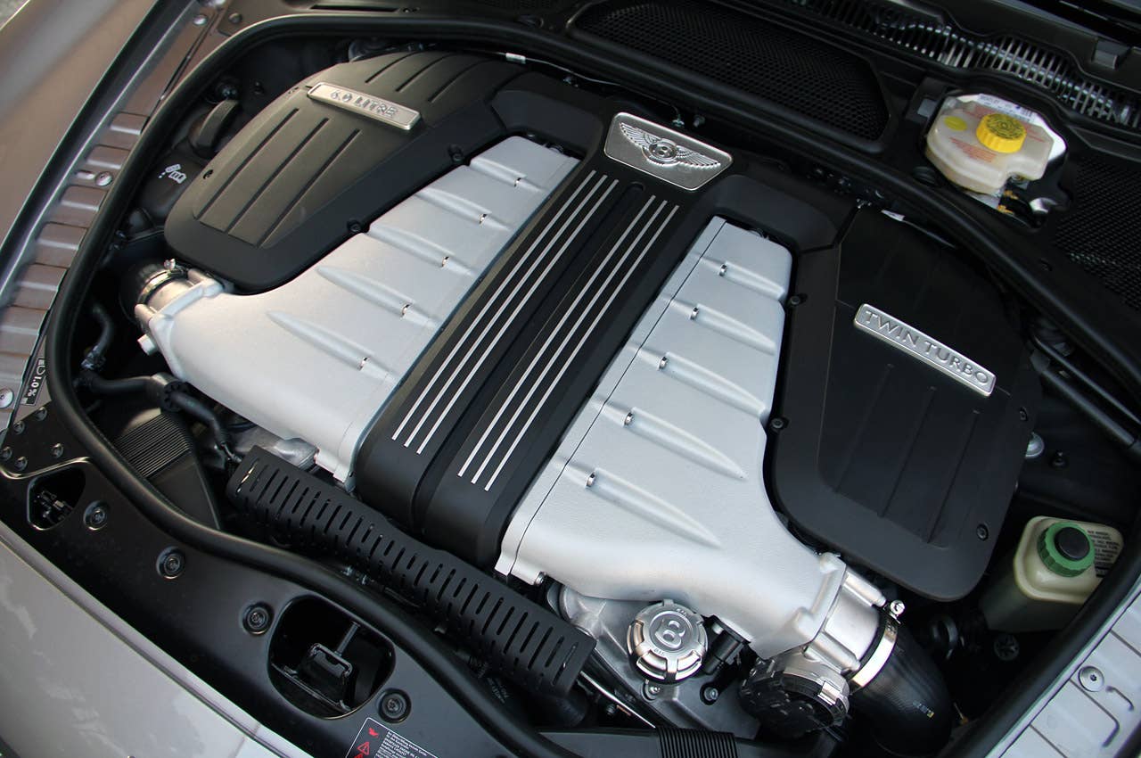 2012 Bentley Continental GTC engine