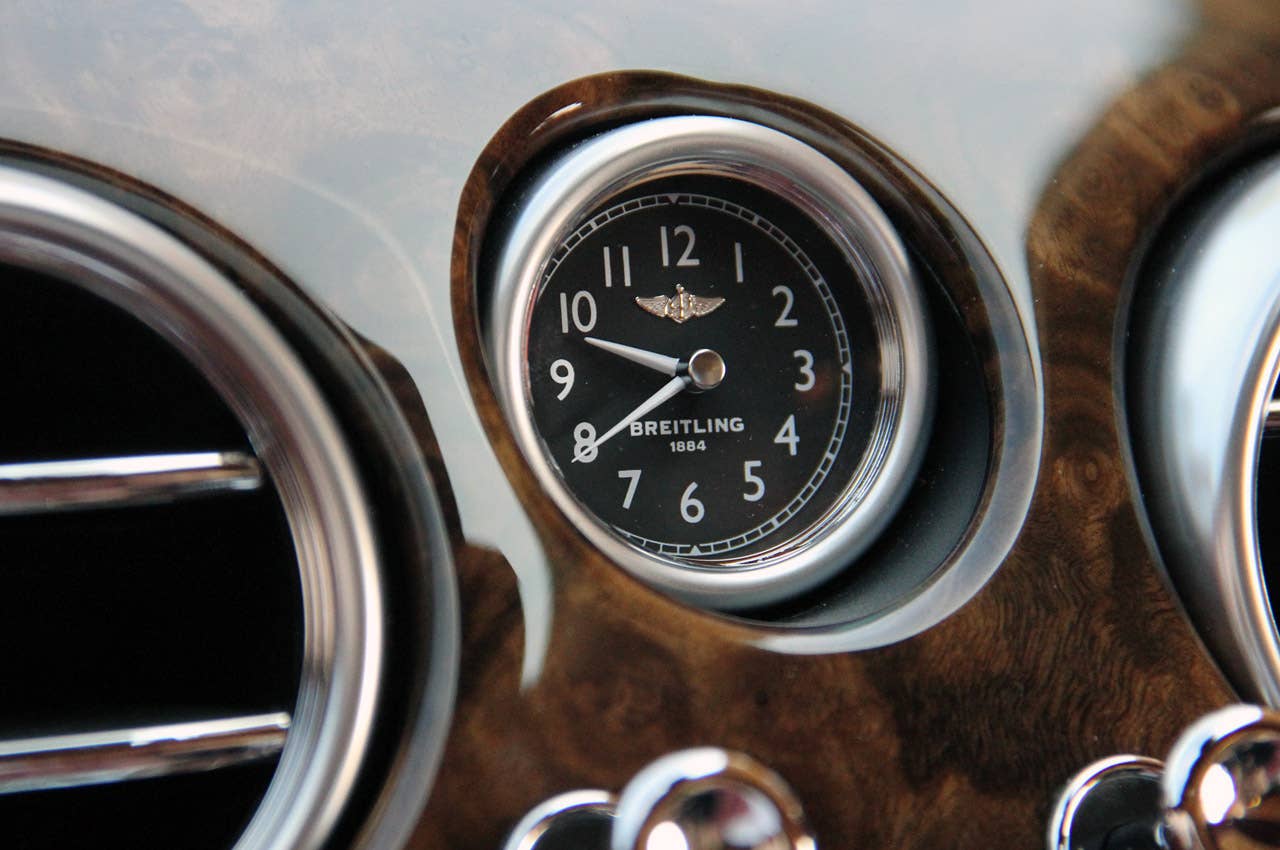 2012 Bentley Continental GTC dash clock
