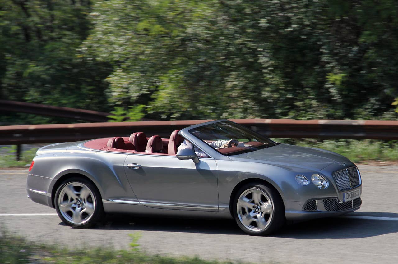 2012 Bentley Continental GTC driving