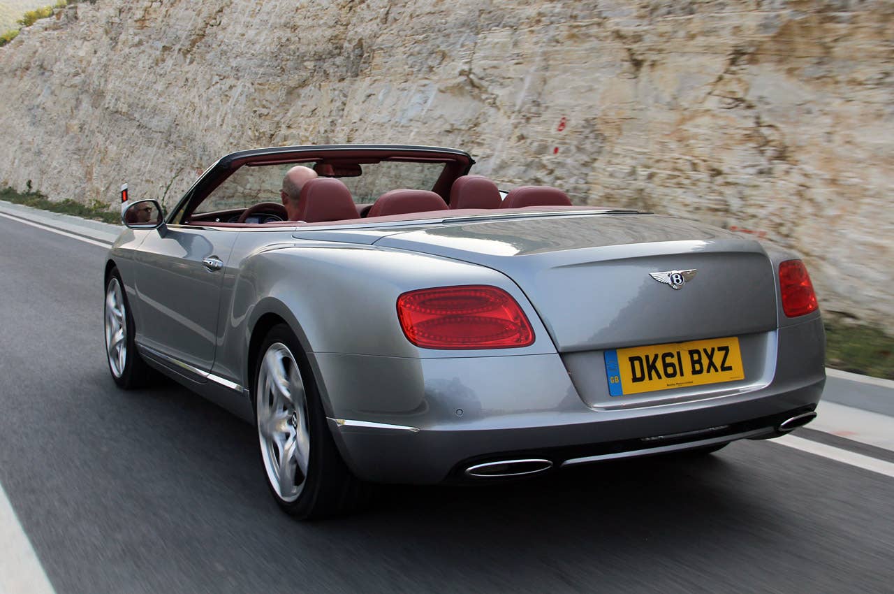 2012 Bentley Continental GTC driving