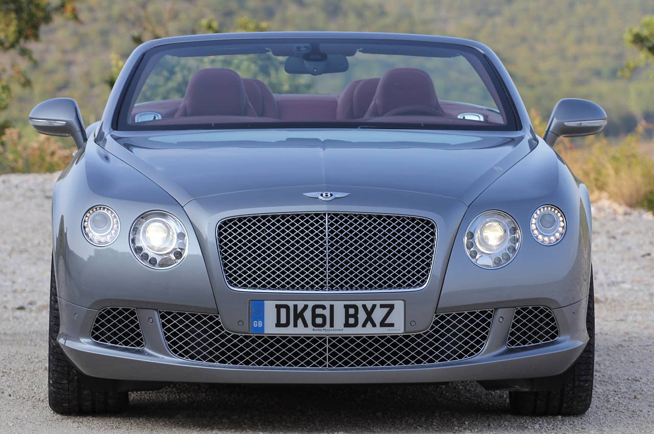 2012 Bentley Continental GTC front view