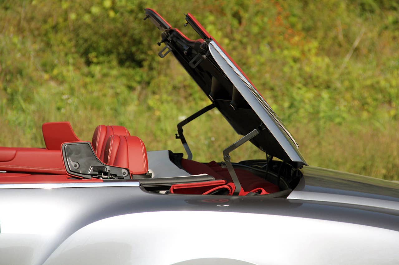 2012 Bentley Continental GTC convertible top