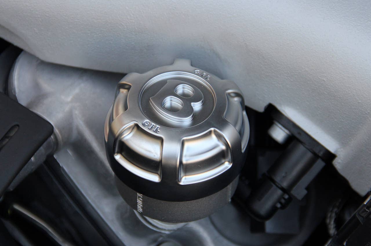 2012 Bentley Continental GTC engine detail