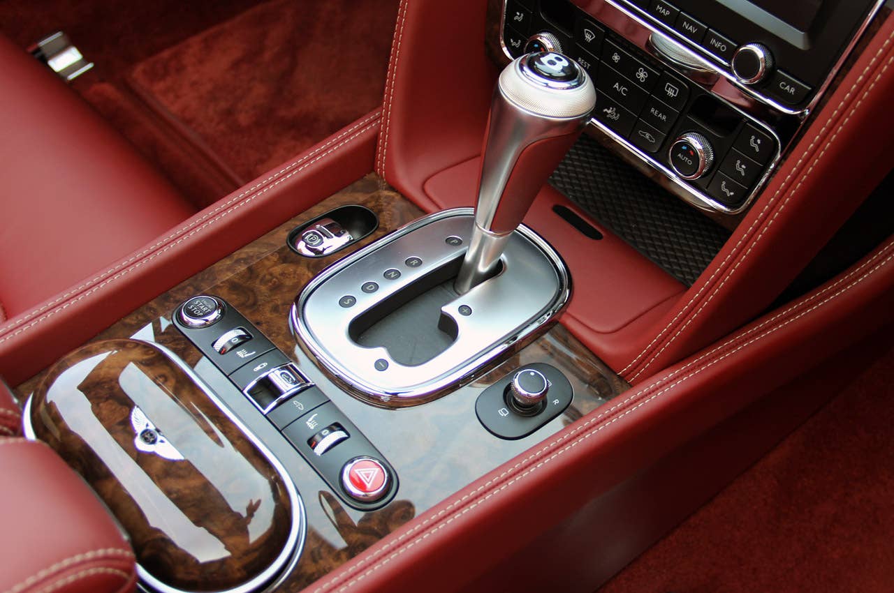 2012 Bentley Continental GTC shifter