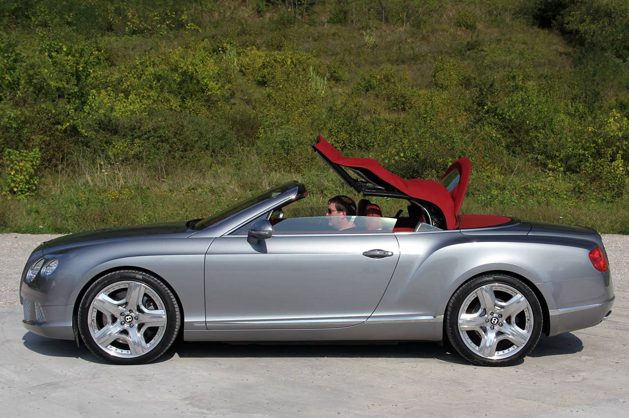2012 Bentley Continental GTC side view