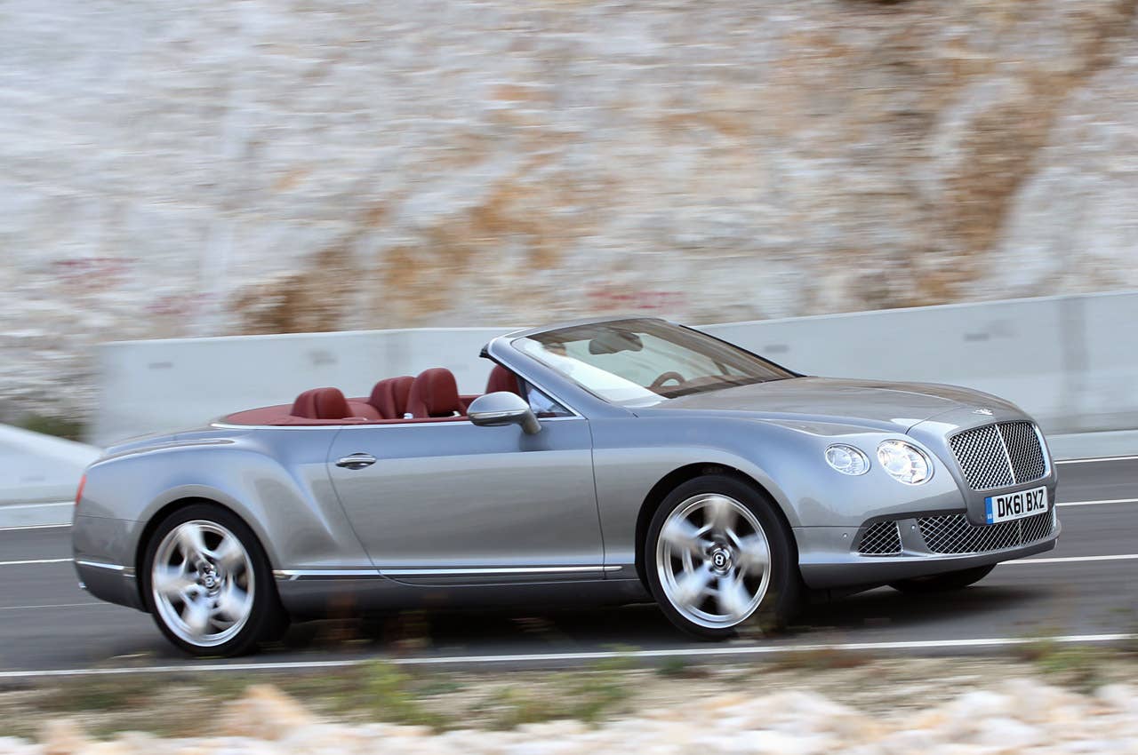 2012 Bentley Continental GTC driving
