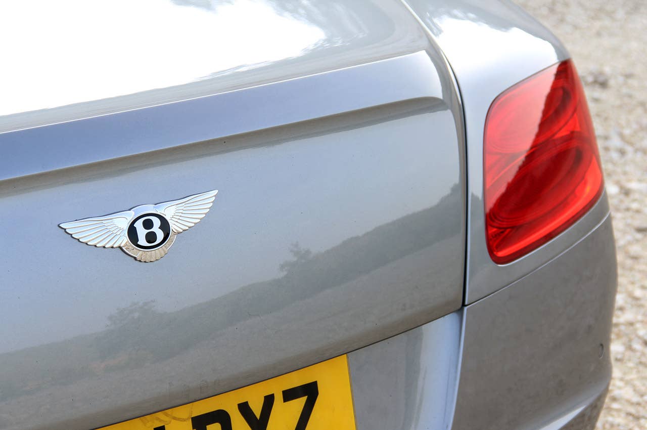 2012 Bentley Continental GTC rear detail