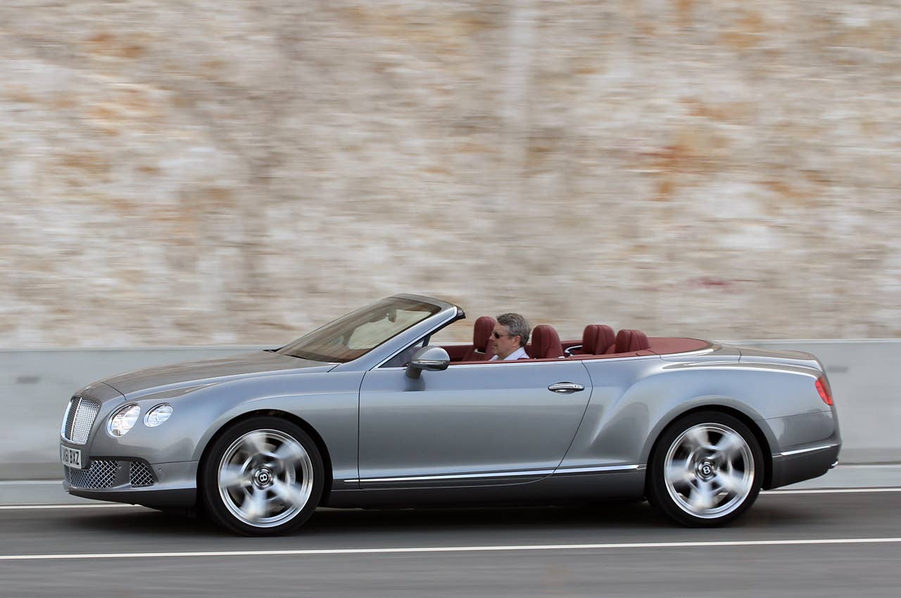 2012 Bentley Continental GTC driving