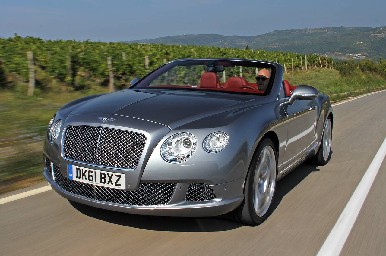 2012 Bentley Continental GTC driving