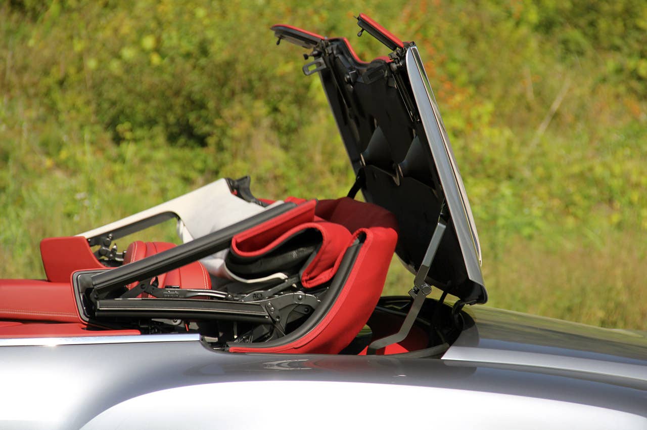 2012 Bentley Continental GTC convertible top