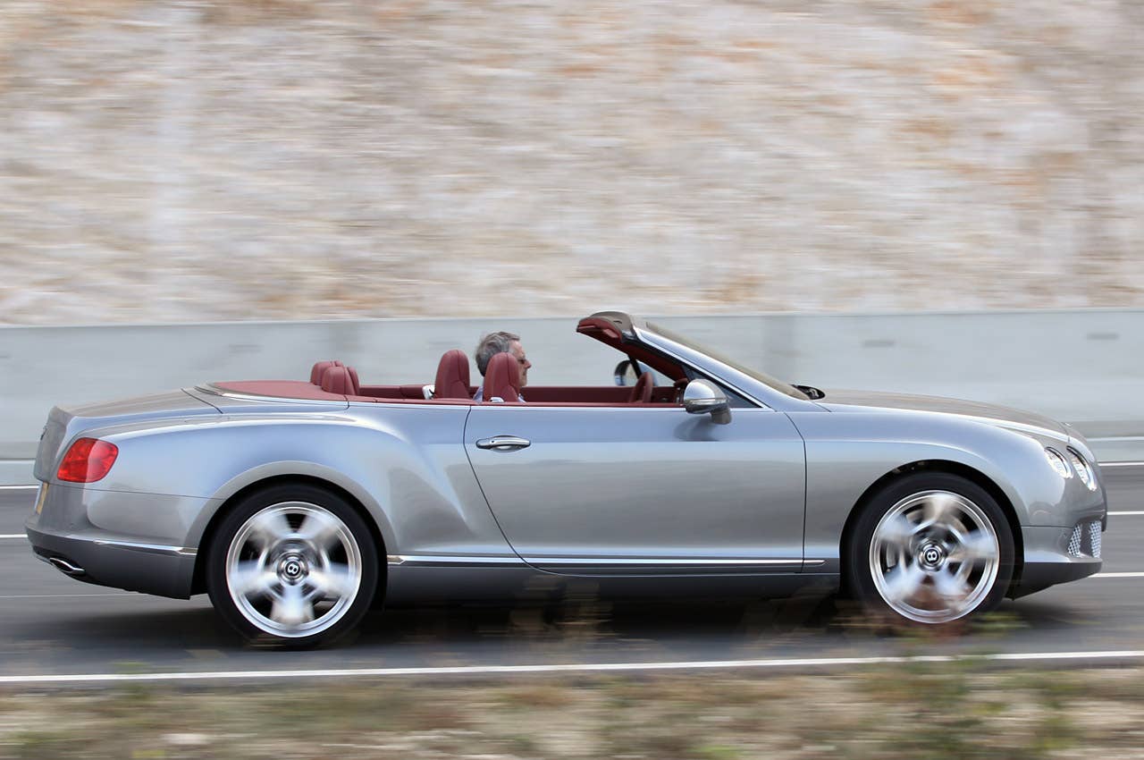 2012 Bentley Continental GTC driving