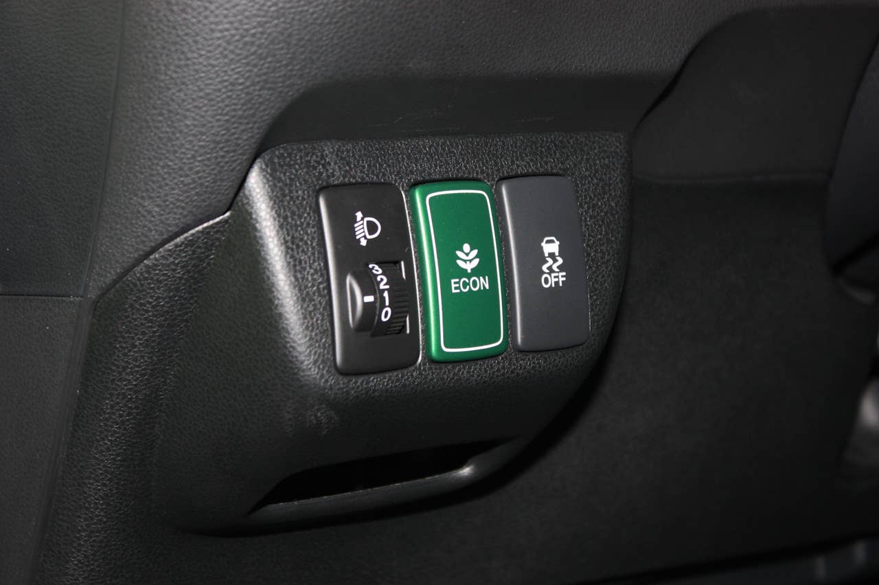 2011 Honda Fit Hybrid interior detail