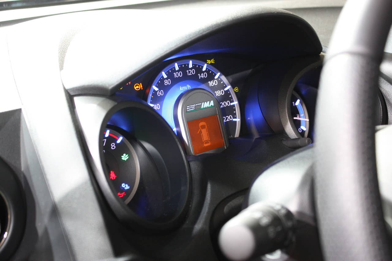 2011 Honda Fit Hybrid instrument panel