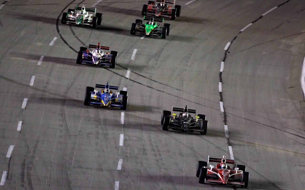 SPARTA, KY - SEPTEMBER 04:  Scott Dixon of New Zealand, driver of the #9 Target Chip Ganassi Racing Dallara Honda drives during the IndyCar Series Kentucky Indy 300 on September 4, 2010 in Sparta, Kentucky.  (Photo by Chris Graythen/Getty Images) *** Local Caption *** Scott Dixon
