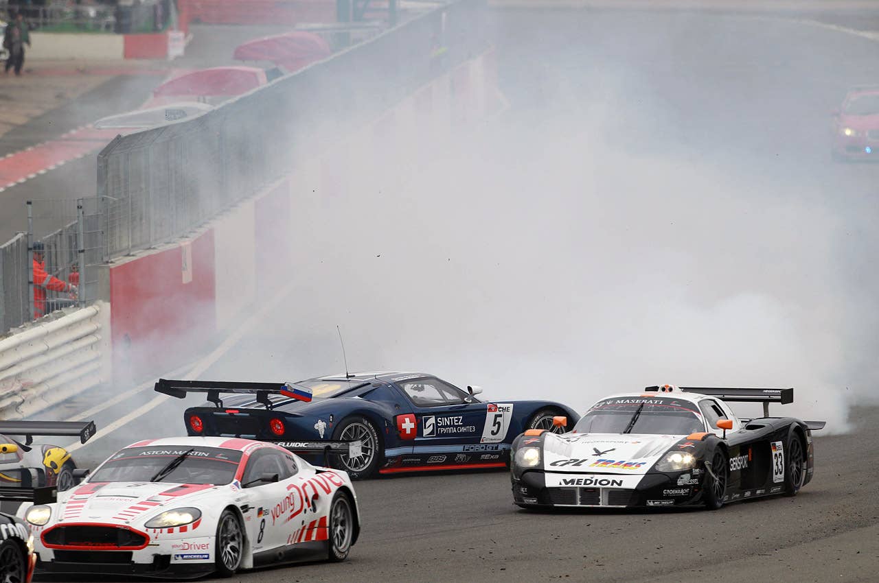 MOTORSPORT - FIA GT1 WORLD CHAMPIONSHIP - SILVERSTONE (GBR) - 29/04 TO 02/05/2010 - PHOTO : JEAN MICHEL LE MEUR / DPPI -