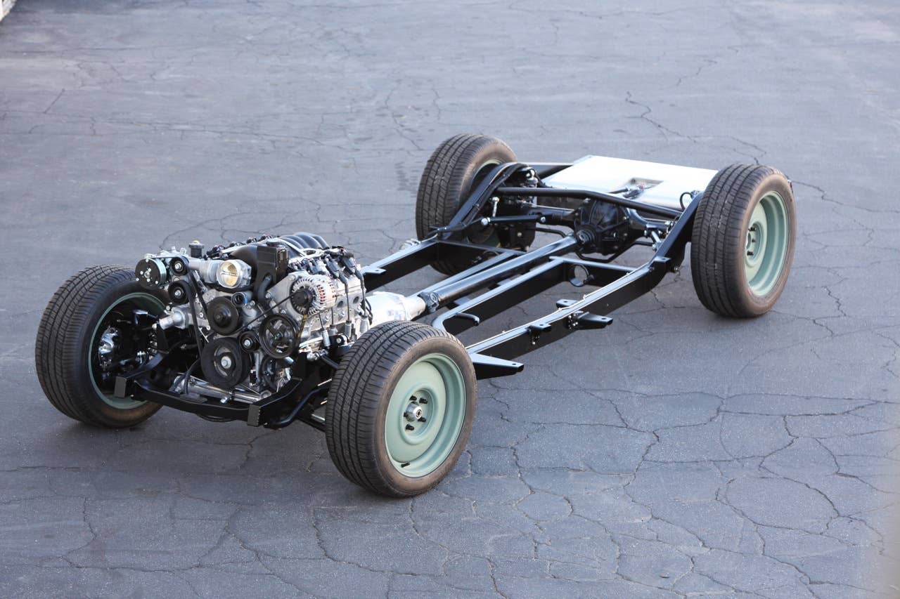 ICON Derelict 1952 Chevrolet Business Coupe chassis
