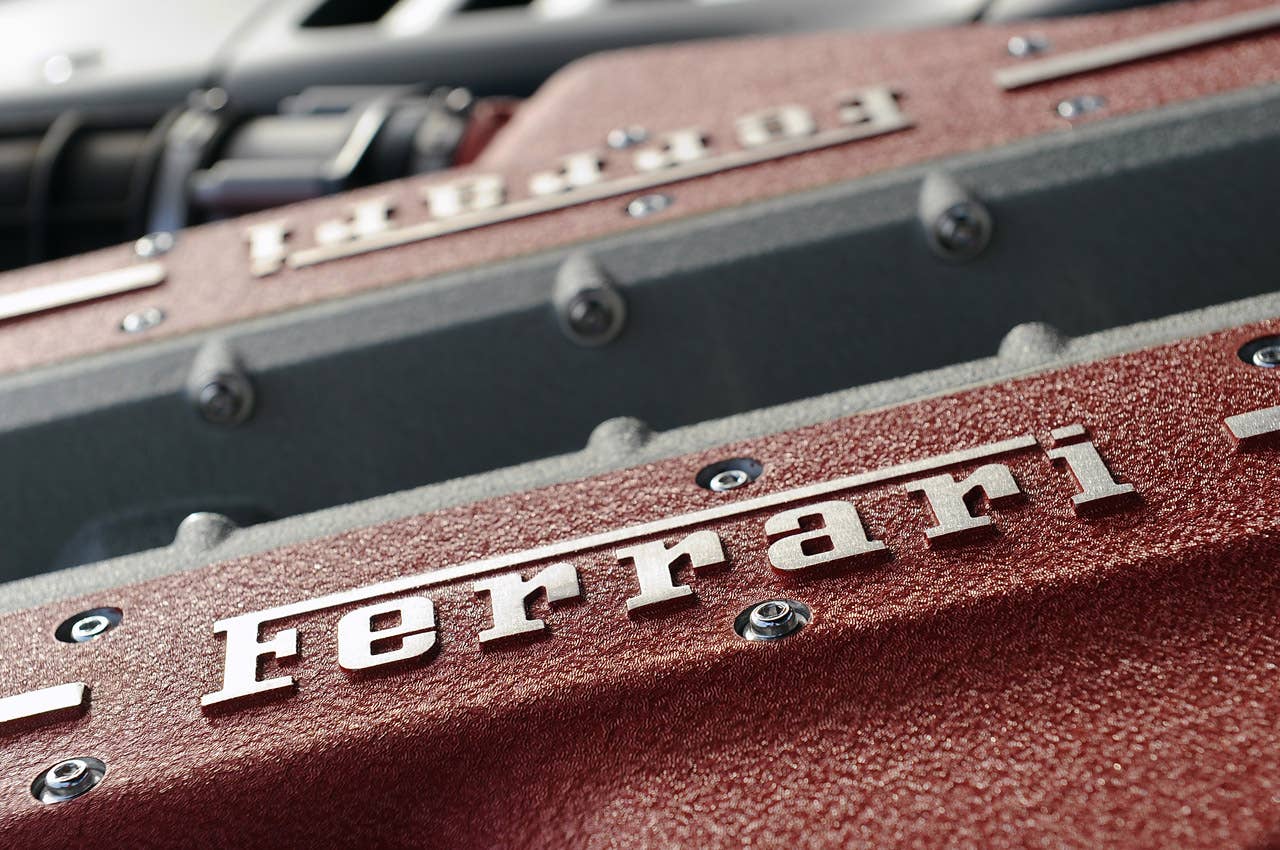2013 Ferrari FF engine detail