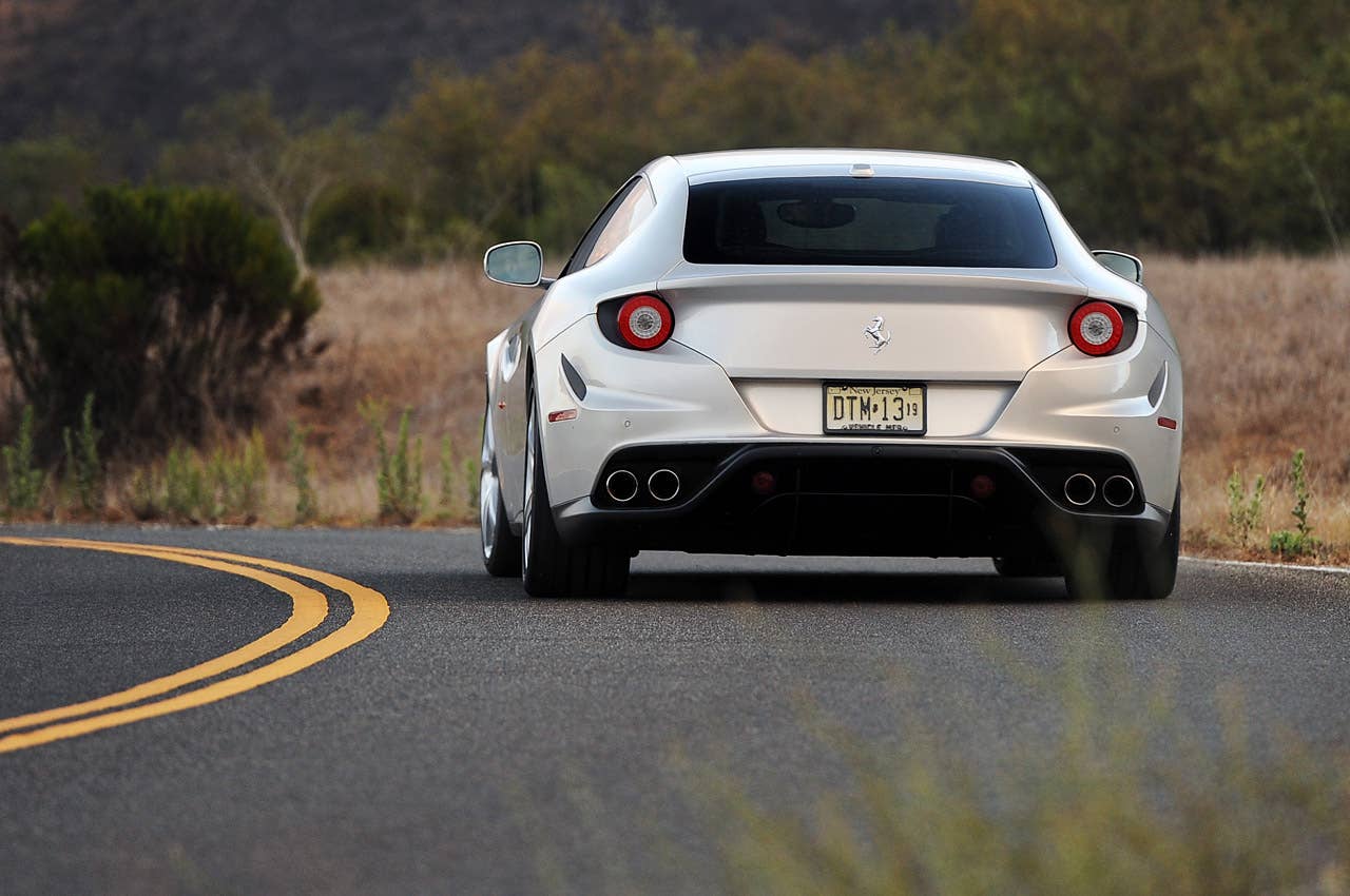 2013 Ferrari FF driving