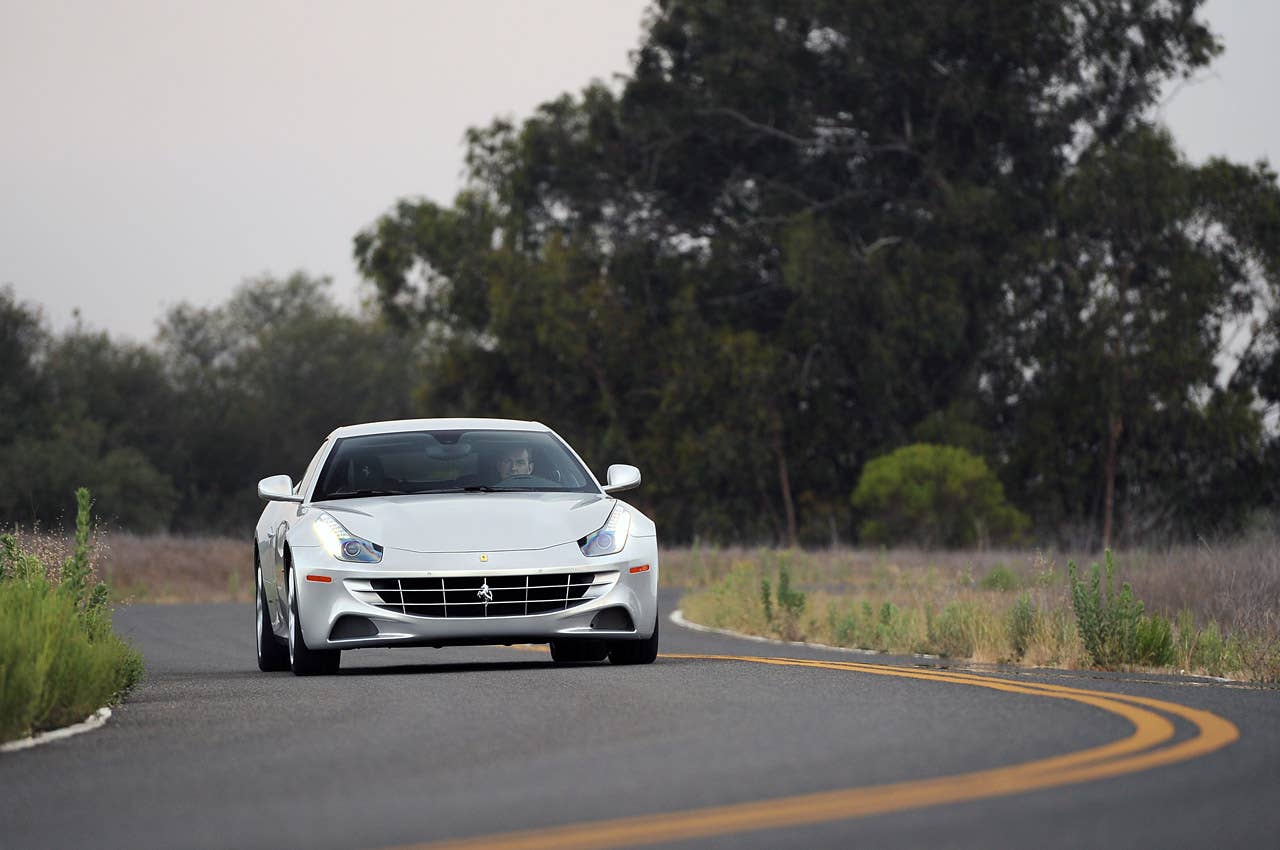 2013 Ferrari FF driving