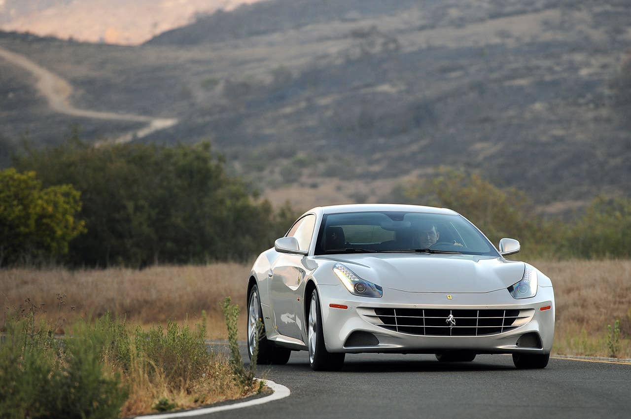 2013 Ferrari FF driving