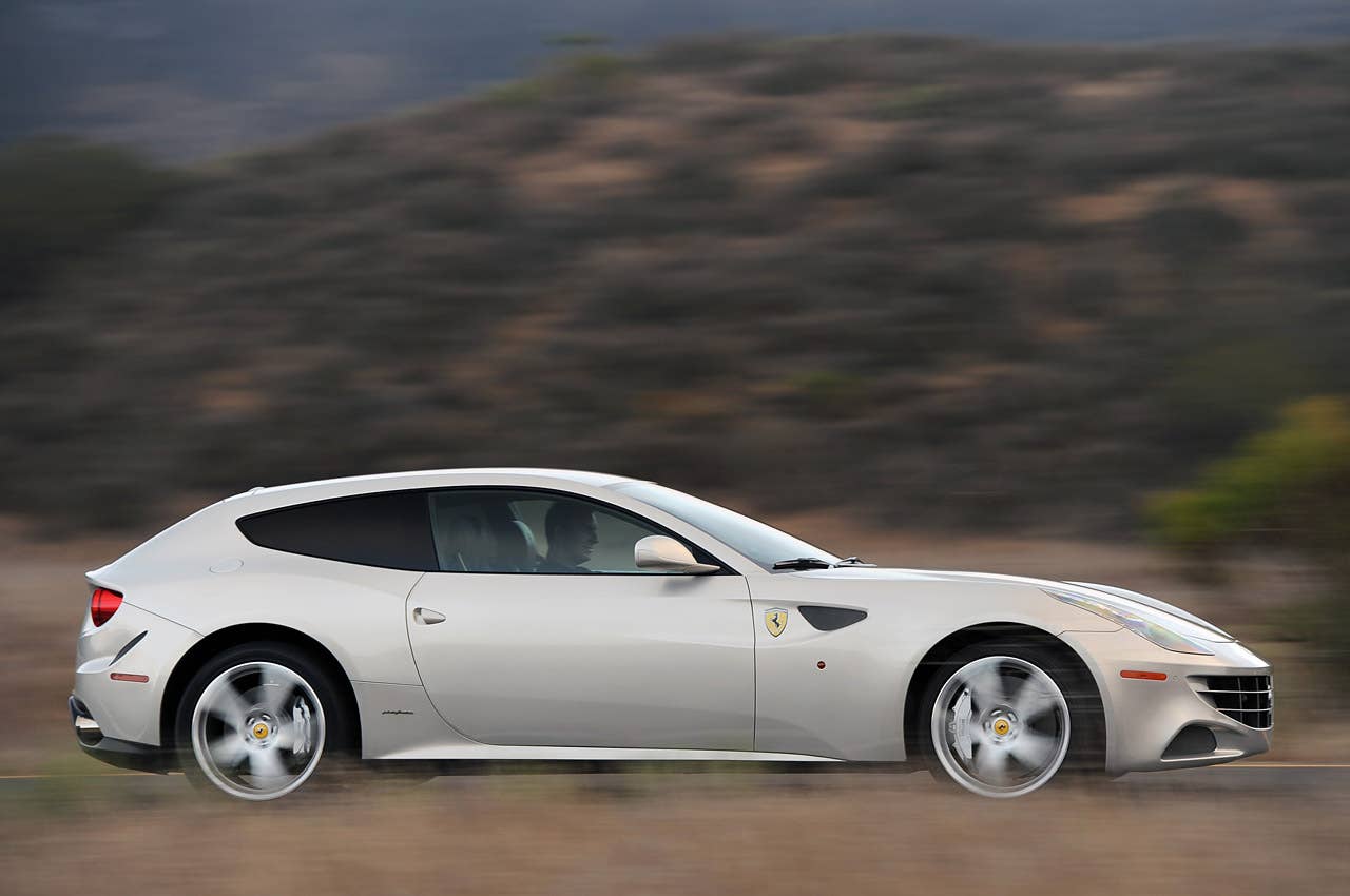 2013 Ferrari FF driving