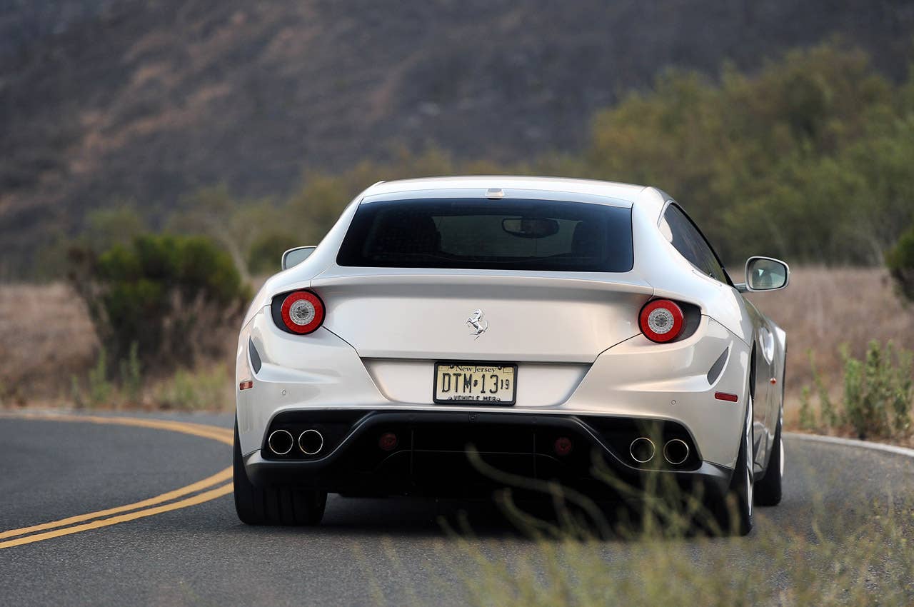 2013 Ferrari FF driving