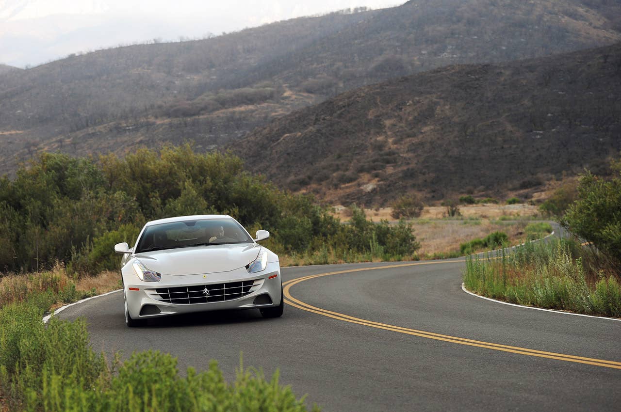 2013 Ferrari FF driving