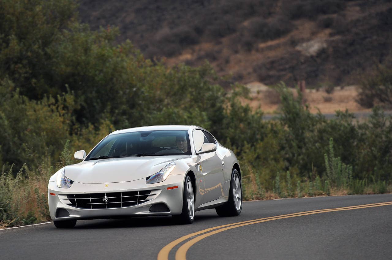 2013 Ferrari FF driving