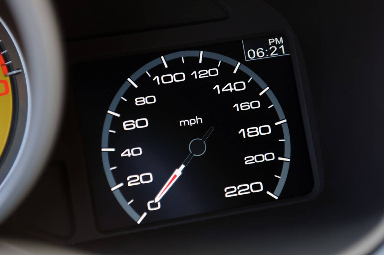 2013 Ferrari FF speedometer