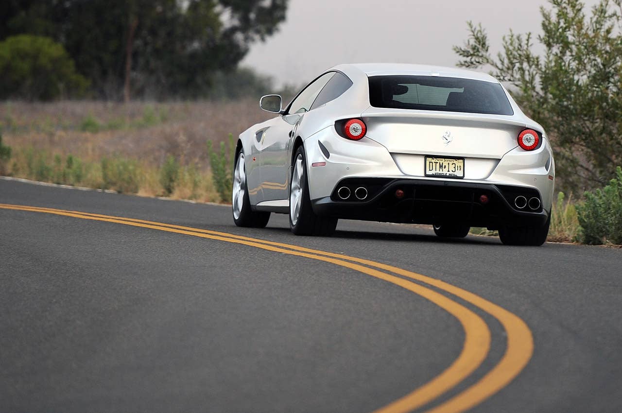 2013 Ferrari FF driving