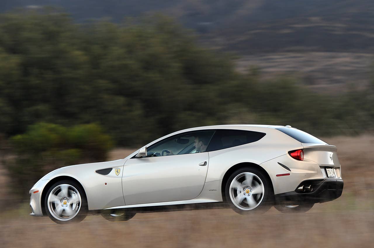2013 Ferrari FF driving